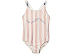 Liewood Suna badedragt sorbet rose/creme de la creme UV40+